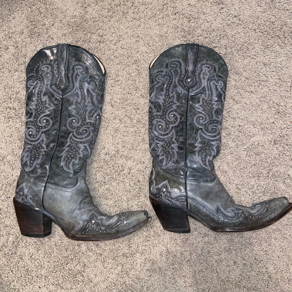 Corral Studded Cowgirl Boots